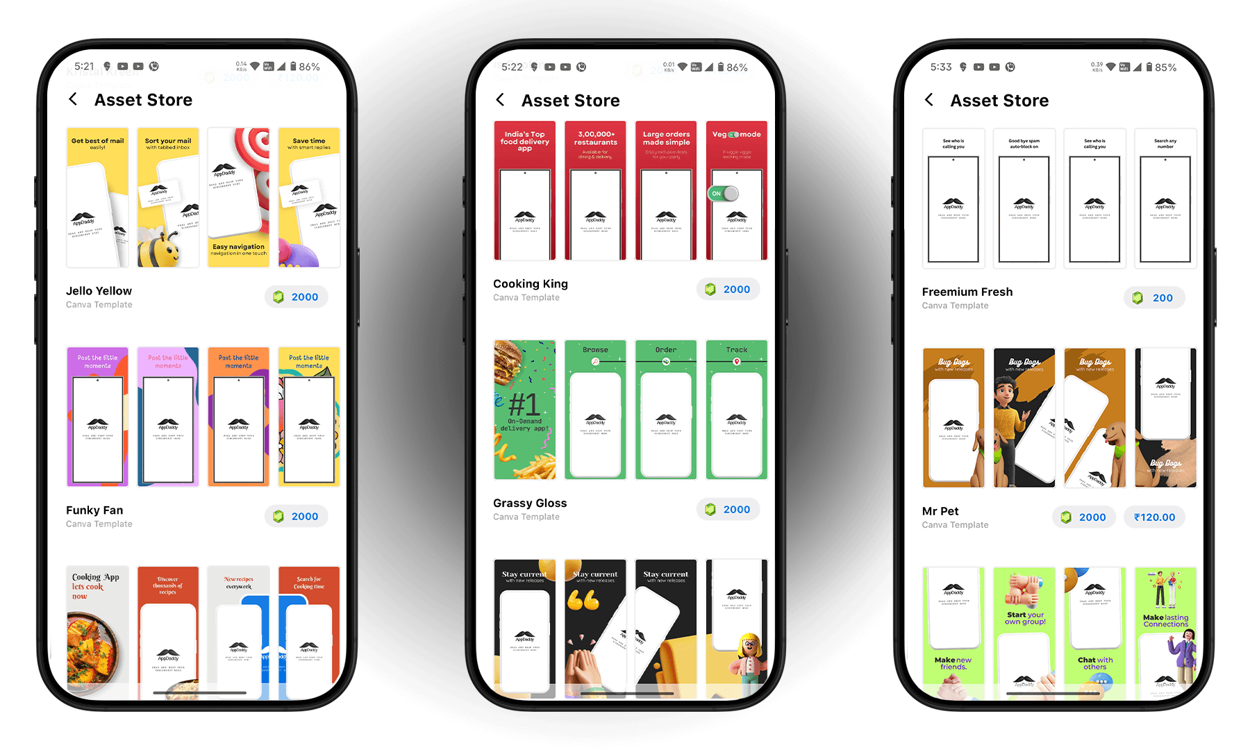 AppDadz app assets for Play Store optimization and marketing